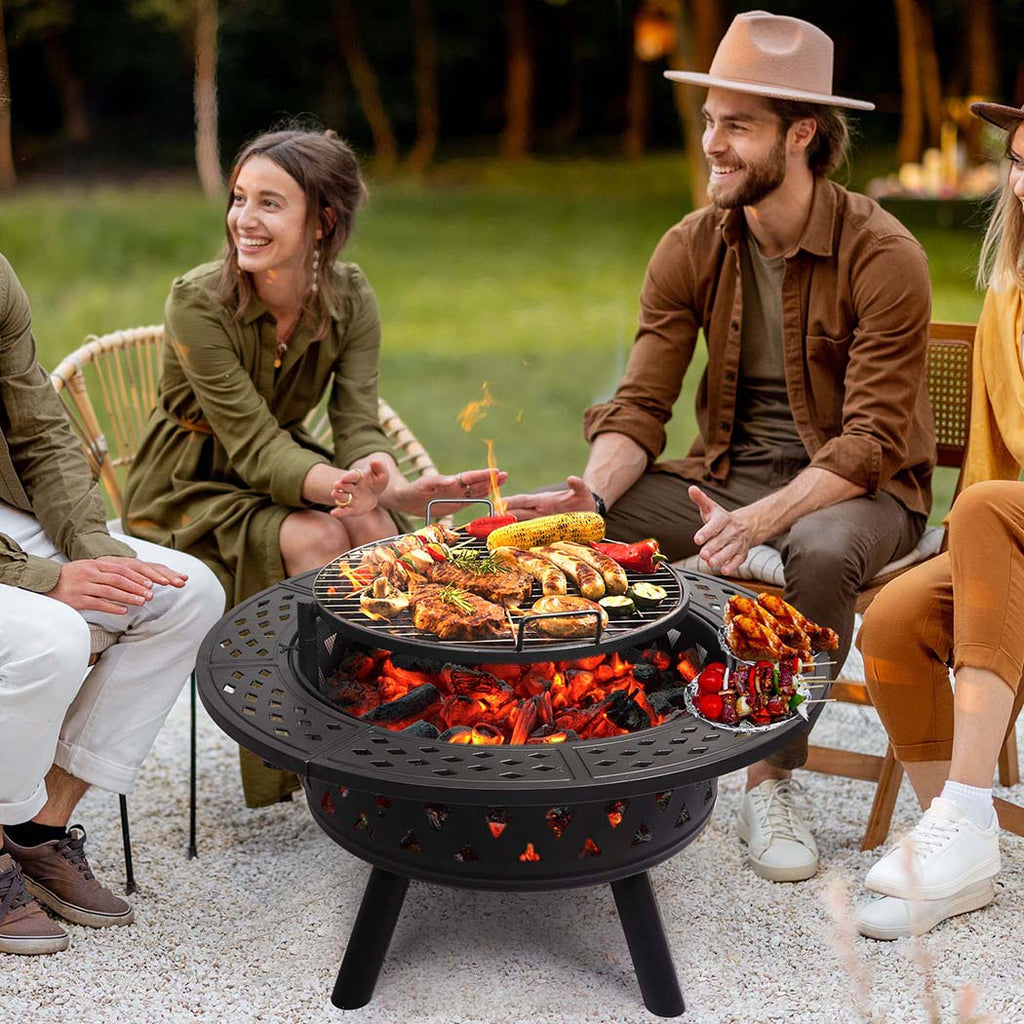 Fire Pit BBQ Grill