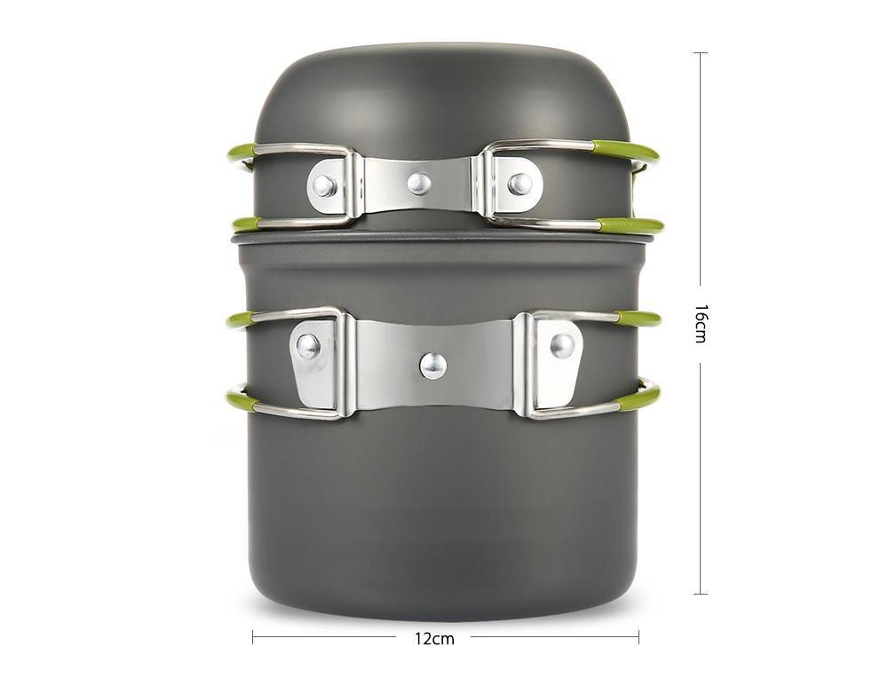 Lightweight Cookware Pot Set - Hiking - Default Title