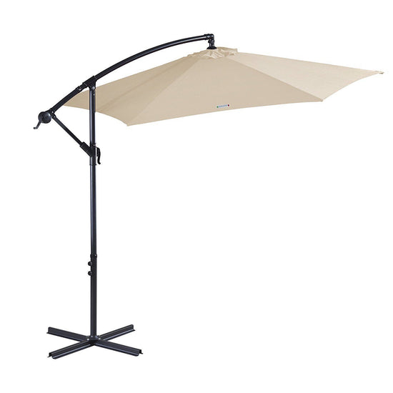 Outdoor Umbrella - Garden - Beige,Black