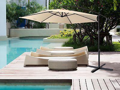 Outdoor Umbrella - Garden - Beige,Black