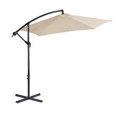 Outdoor Umbrella - Garden - Beige,Black