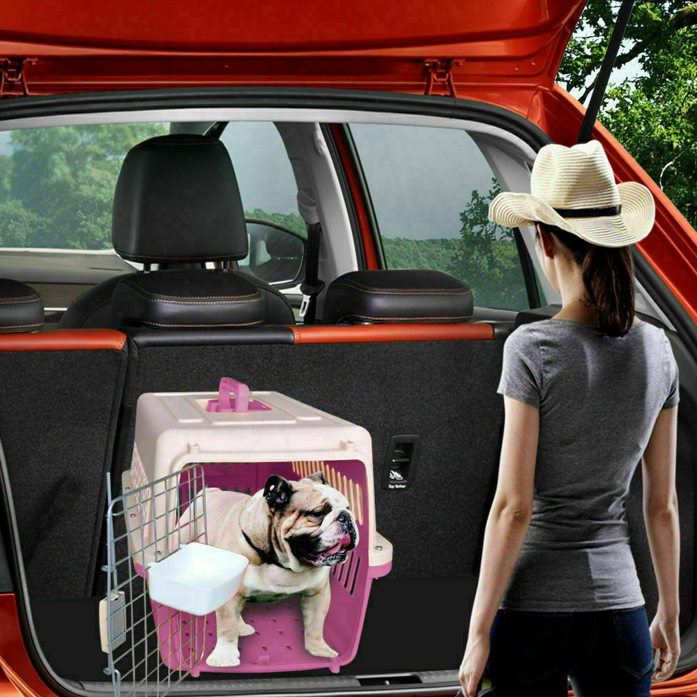 Portable Pet Carrier, Crate Enclousure for Dogs, Cats, Guinea Pigs