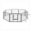 Portable Outdoor Fence - Pet - 80 x 60 cm (W x H),80 x 80 cm (W x H),80 x 100 cm (W x H),80 x 120 cm (W x H)