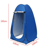 Pop-up Shower or Toilet Tent - Shower - Blue,Green