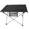Portable Aluminum Folding Table - - Red,Silver,Blue