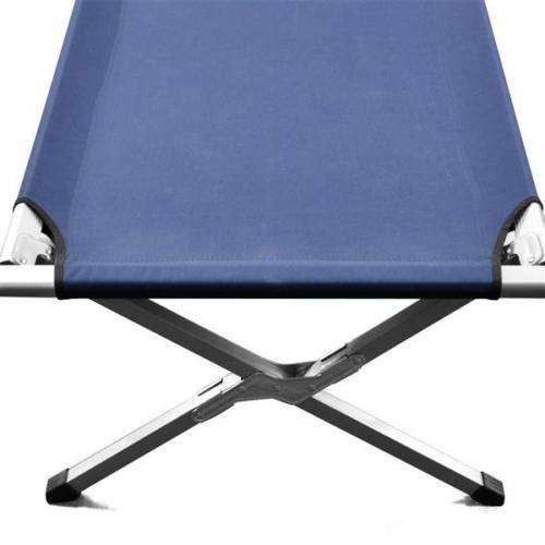 Portable Bed Stretcher - Sleeping - navy blue,green,light blue