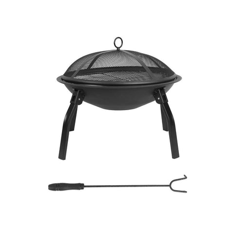 Portable Outdoor Firepit with Carry Bag - Winter - Default Title
