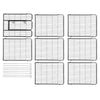 Portable Outdoor Fence - Pet - 80 x 60 cm (W x H),80 x 80 cm (W x H),80 x 100 cm (W x H),80 x 120 cm (W x H)