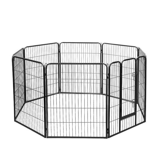 Portable Outdoor Fence - Pet - 80 x 60 cm (W x H),80 x 80 cm (W x H),80 x 100 cm (W x H),80 x 120 cm (W x H)