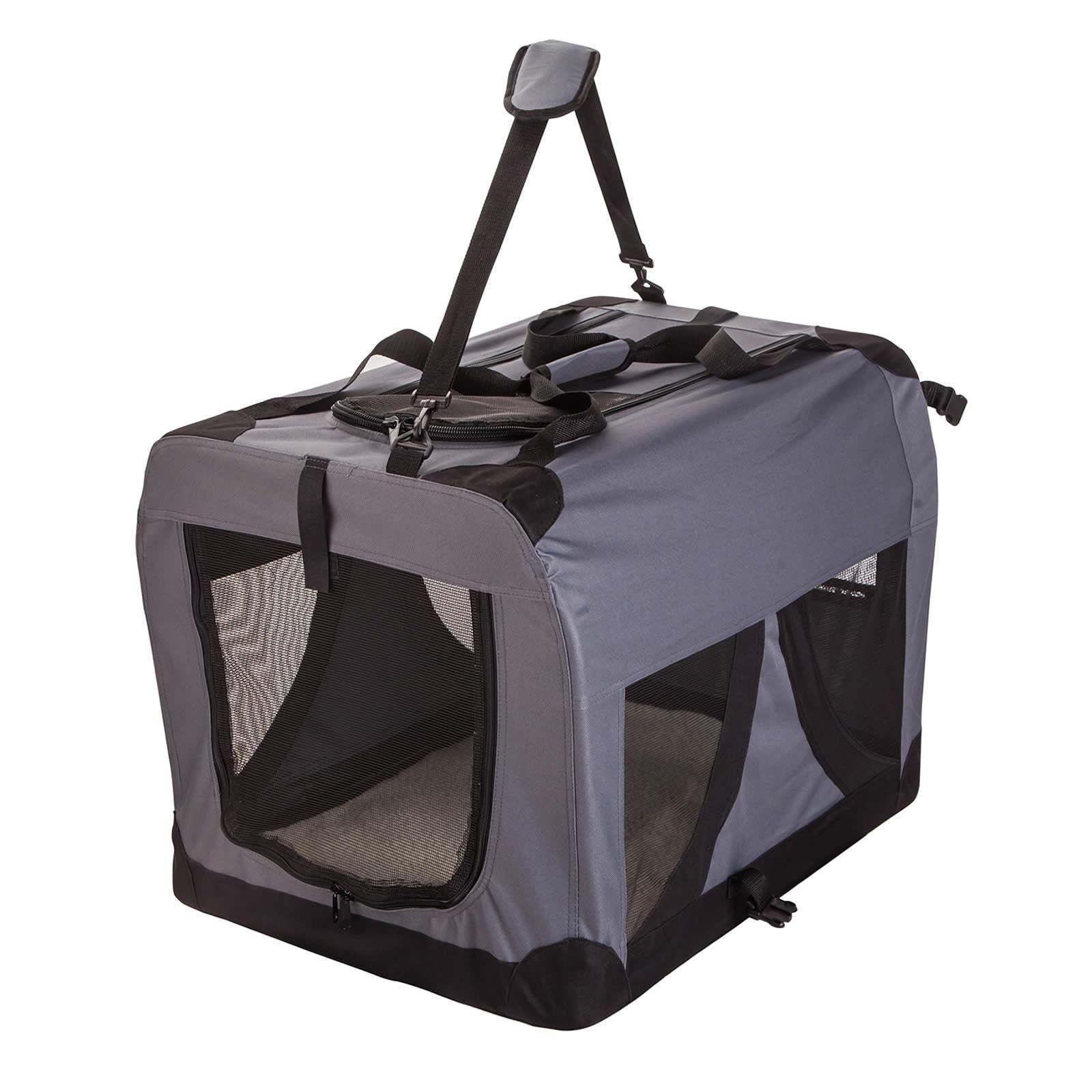 Portable Pet Carrier - Pet - S,Gray,S,Blue,S,Red,M,Gray,M,Blue,M,Red