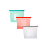 Reusable Silicone Bags - Eco - 4 bags,8 bags