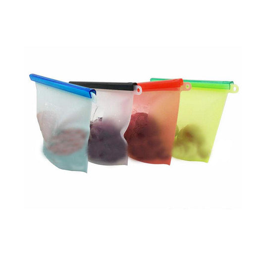 Reusable Silicone Bags - Eco - 4 bags,8 bags