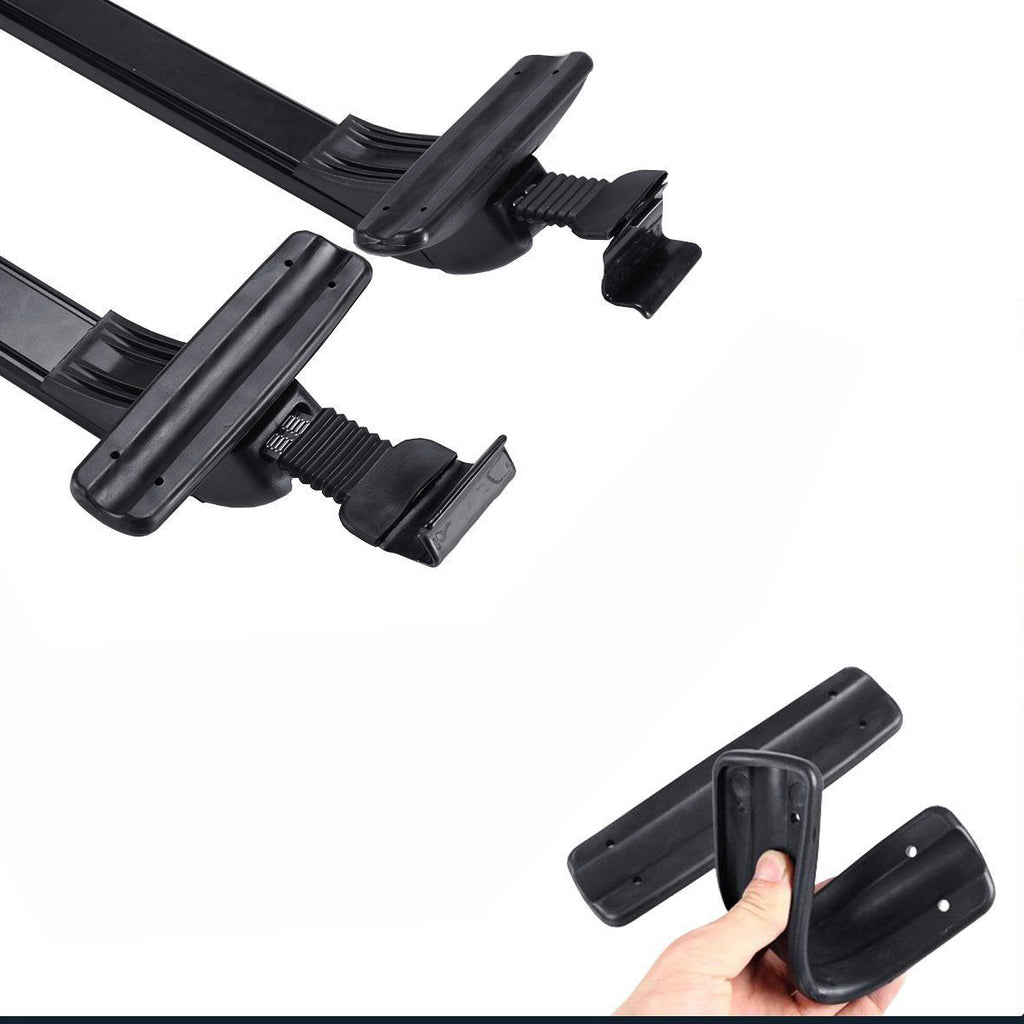 Aluminum Roof Rack with Door Clamps Cargo Luggage Rack