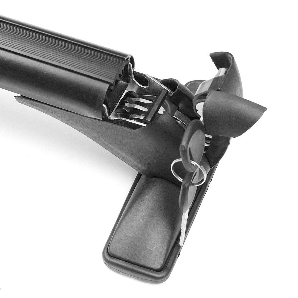 Aluminum Roof Rack with Door Clamps Cargo Luggage Rack