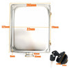 Lockable Fuel Tank Stainless Steel