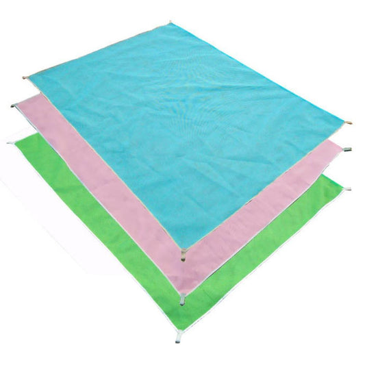 Sand Free Beach Mat - - Blue,120cmx150cm,Blue,150cmx200cm,Blue,200cmx200cm,Pink,120cmx150cm,Pink,150cmx200cm,Pink,200cmx200cm,Green,120cmx150cm,Green,150cmx200cm,Green,200cmx200cm