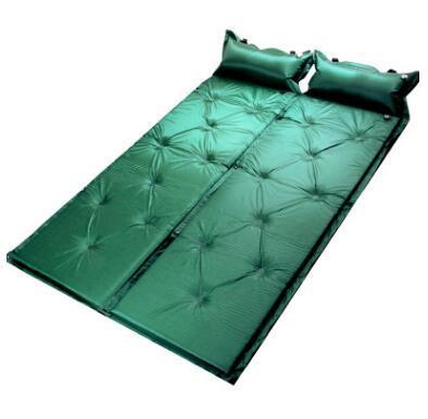 Self-Inflating Mattress for Camping - Sleeping - single blue,single green,double blue,double green,double blue and green