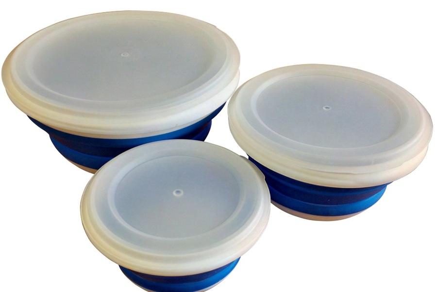 Set of 3 Collapsible Containers - Hiking - Default Title