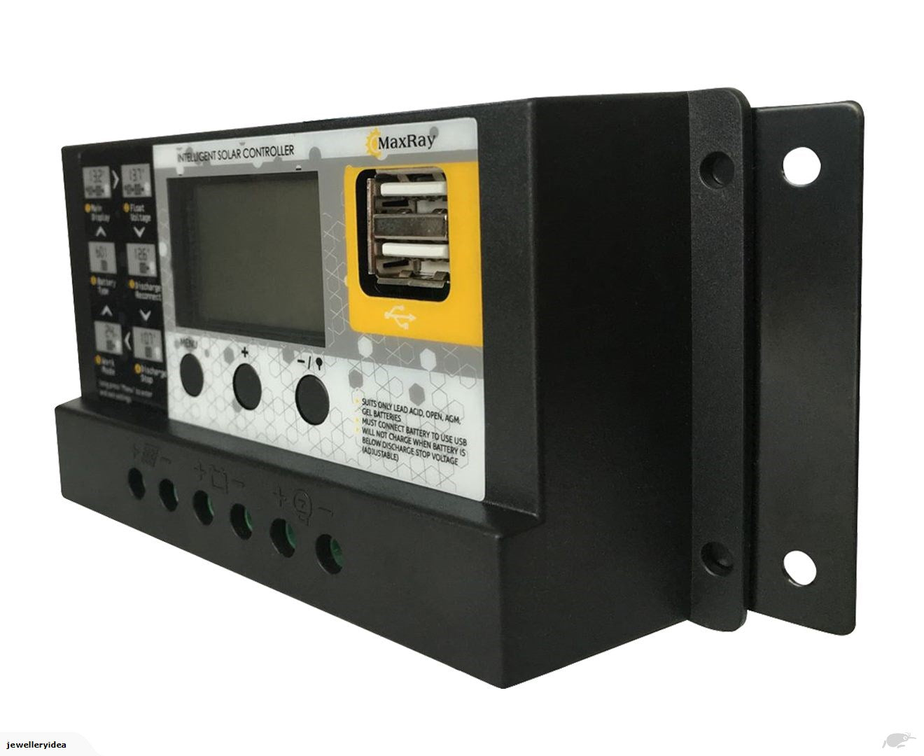 Dual USB Solar Regulator with LCD 10/20/30A | Offgrid and Camping ...