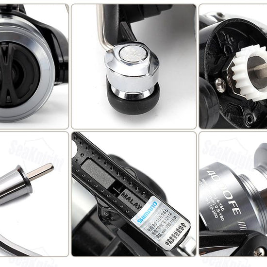 Spinning Fishing Reel - Fishing - 1000 Series,2500 Series,4000 Series