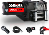 X-BULL Electric Winch 3000LBS Steel Cable