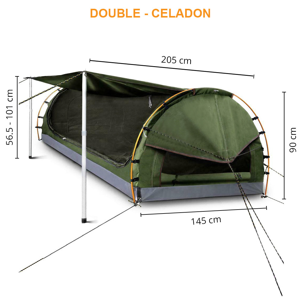 Single or Double Swag with Awning, Sleeping from 229.90 AUD