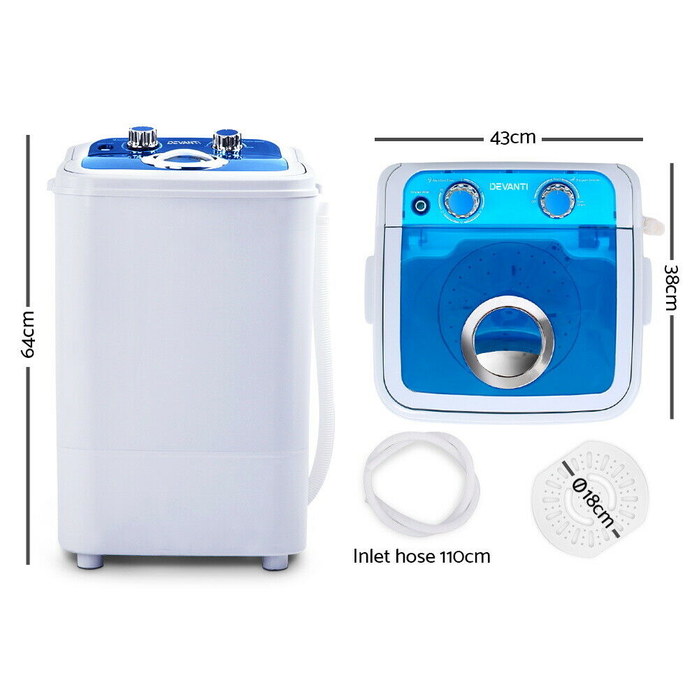 Portable Washing Machine Camping and Caravan Solutions